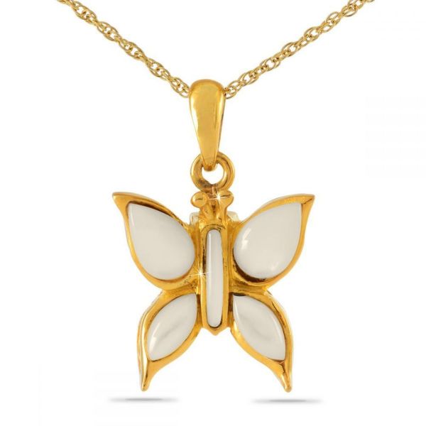Butterfly Urn Necklace