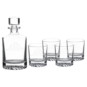 RND decanter+4-9oz glasses