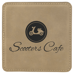 Square Leatherette Coasters