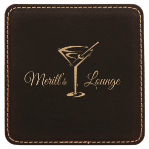 Square Leatherette Coasters