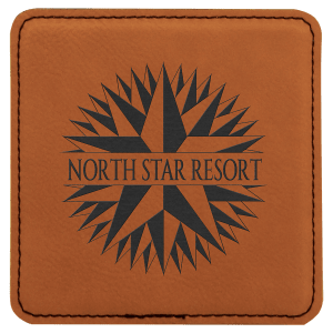 Square Leatherette Coasters