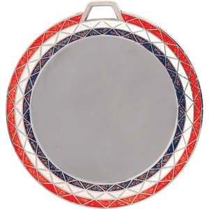 2 3/4" Red/White/Blue Medallion