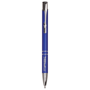 Silver Trim Laserable Pen