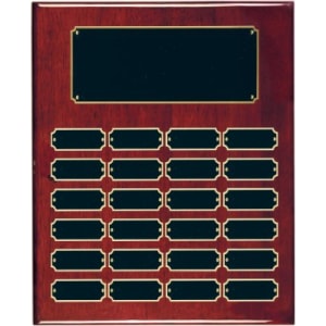 ROSEWOOD PIANO PERPETUAL PLAQUE