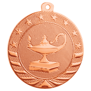 Bright Lamp of Knowledge Starbrite Medal