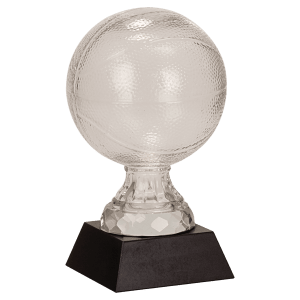 SBG102-Basketball Clear/Black : 4 1/2"(L) x 7"(H