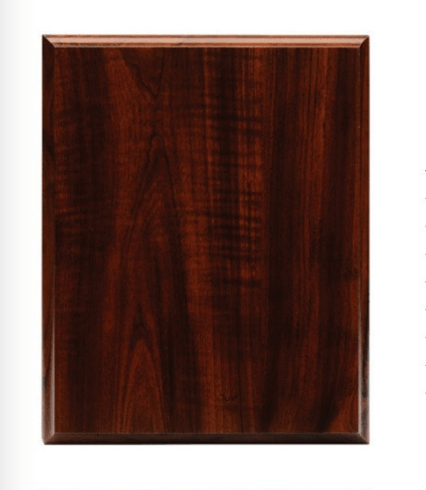 Walnut Concave Plaque